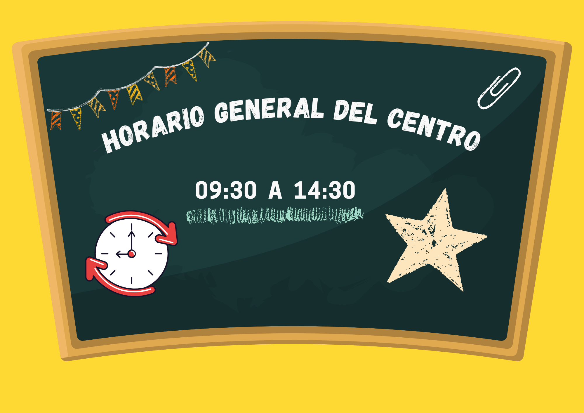 HORARIO GENERAL DEL CENTRO 2022- 2023